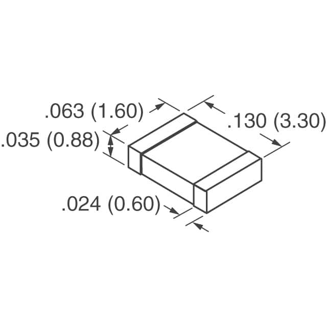 C1206X224K5RAC7800 KEMET  Condensateurs en céramique
